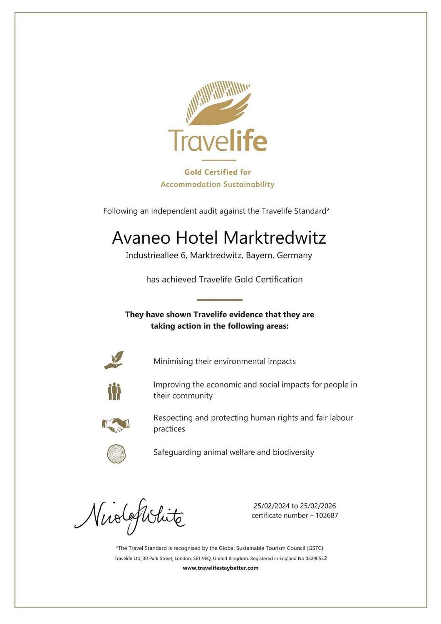 Avaneo Hotel Marktredwitz Luaran gambar